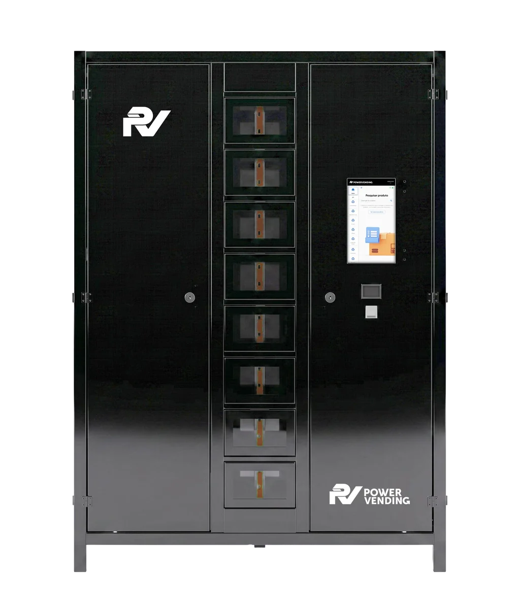 Máquina Carrossel Max, vista frontal