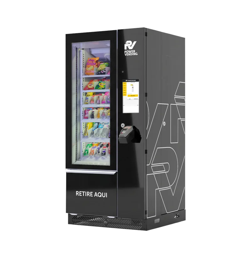 Máquina Slim, vista em três quartos