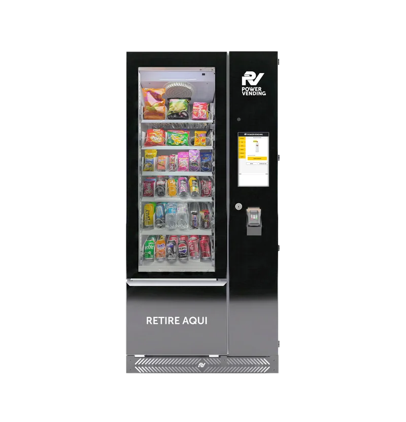 Máquina Slim, vista frontal