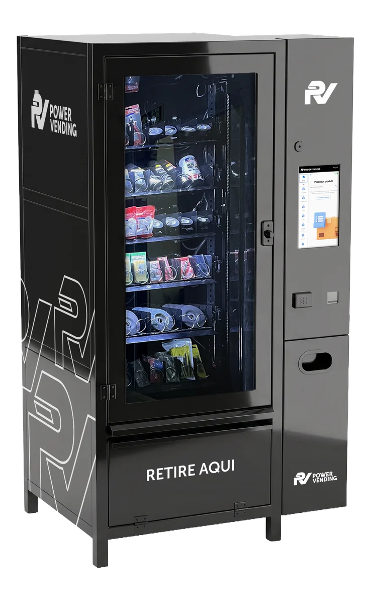 Máquina Stockage, vista em três quartos, lado esquerdo