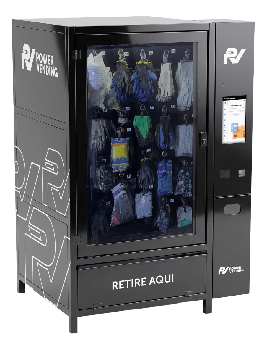 Máquina Storage, vista em três quartos, lado esquerdo