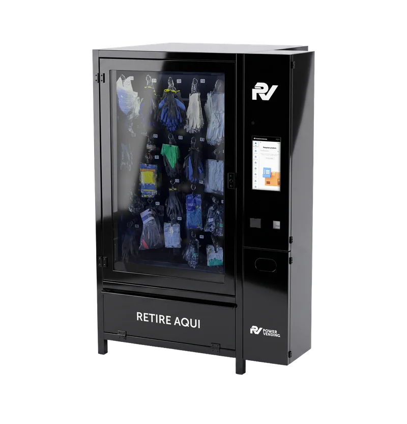 Máquina Storage, vista em três quartos