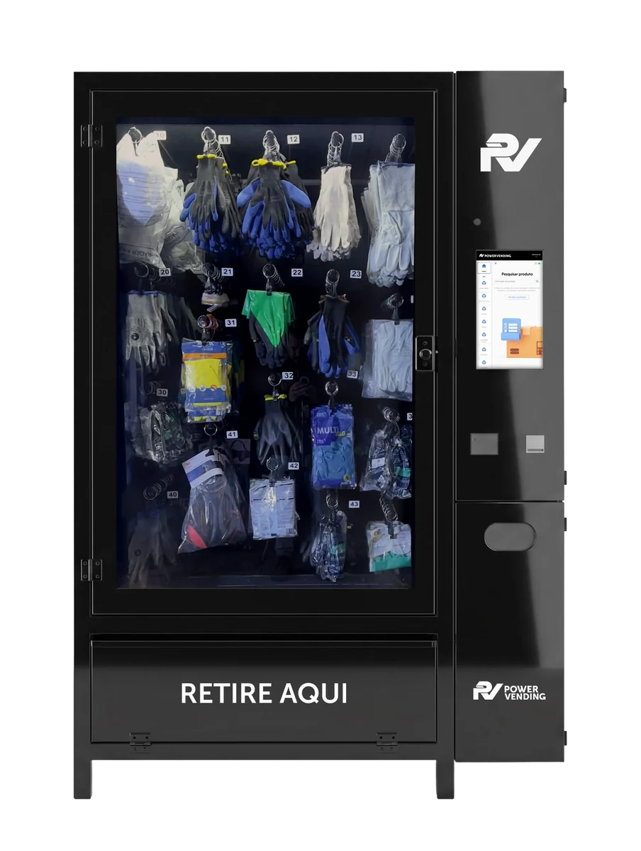 Máquina Storage, vista frontal